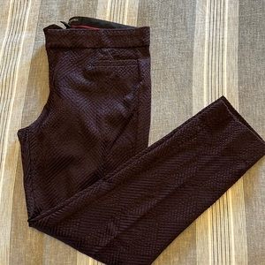 Plum colored dress pants